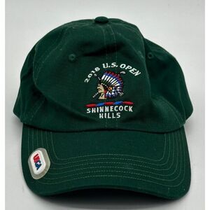 USGA Hats Adult OSFA Green 2018 US‎ Open Shinnecock Hills Golf Cap Athletic Mens